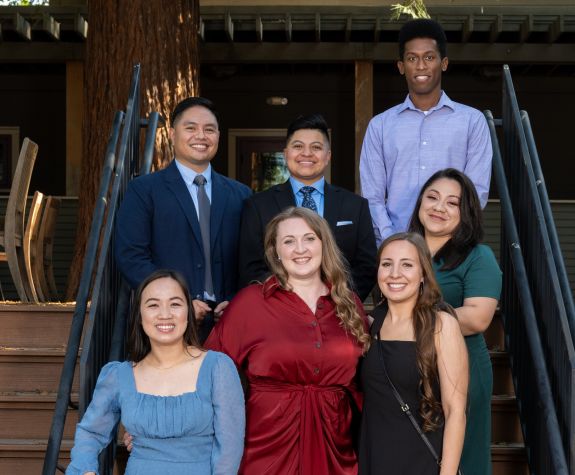 Occupational Therapy students at an event on Pacific's Sacramento campus
